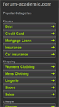 Mobile Screenshot of forum-academic.com